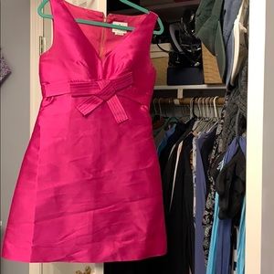 Kate Spade Fuchsia Mini Dress with Bow